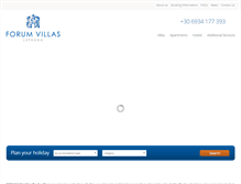 Tablet Screenshot of forumvillas.com